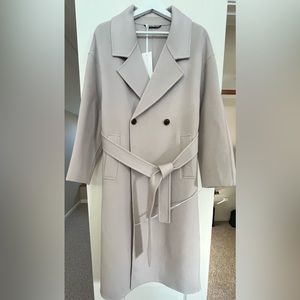 NWT The Curated The London Coat Small in Bone